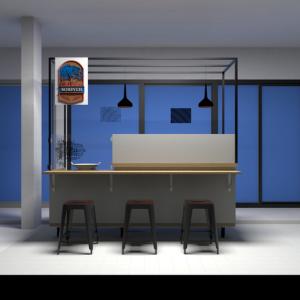 Pembuatan Gerobak Booth Custom di galaxy bekasi