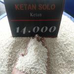 beras ketan solo super 14.000/ liter