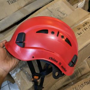 Helm safety climbing rescue working helmet not petzl camp gub - Merah, Tanpa kacamata