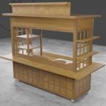 Gerobak Ramen Mie Ayam Bakso / Booth Jepang / Rombong Ramen Free Ongki - Kayu Mahoni, Hemat