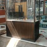 Pabrik Gerobak Booth di harapan indah