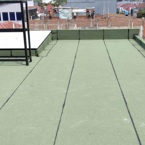 membran bakar 3mm granul hijau pelapis beton anti bocor - Hijau, permeter+pasang