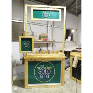 Pabrik Gerobak Booth Custom di bekasi timur