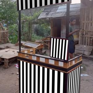 Beli Gerobak Booth Custom di bekasi selatan