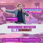Pembicara Motivator Team Building Bogor, Lucu, Seru  & Berkesan ! (0819-4654-8000)