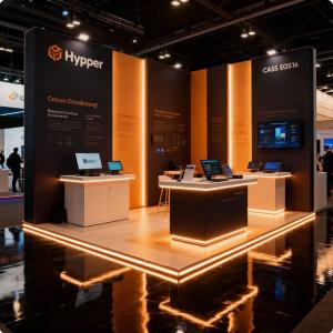 produksi dekorasi booth Nanggung