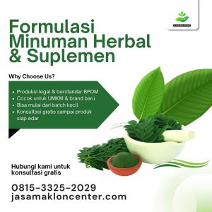 TERPERCAYA! WA: 0815-3325-2029, Jasa Maklon Suplemen Kesehatan Ciamis, Famsindo