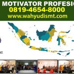 Jasa Motivator Jakarta Timur Bersertifikat BNSP Wahyudi SMT