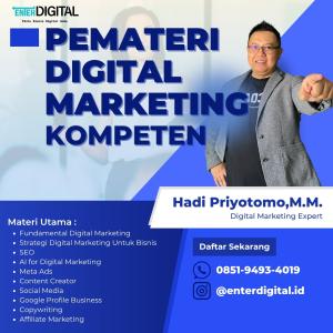 EKSPERT! HUB : 0851-9493-4019,  Pembicara Digital Marketing, Coach Hadi Priyotomo Pandeglang