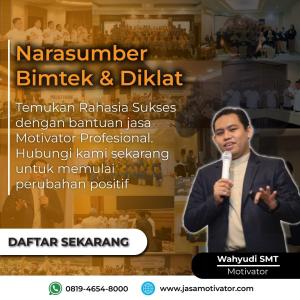 Motivator No. 1 Jember ! agar bersemangat, produktif, dan langsung melihat hasilnya