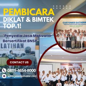 Motivator Team Building Solo, Terpercaya! Untuk Team Work Solid (0819-4654-80000)